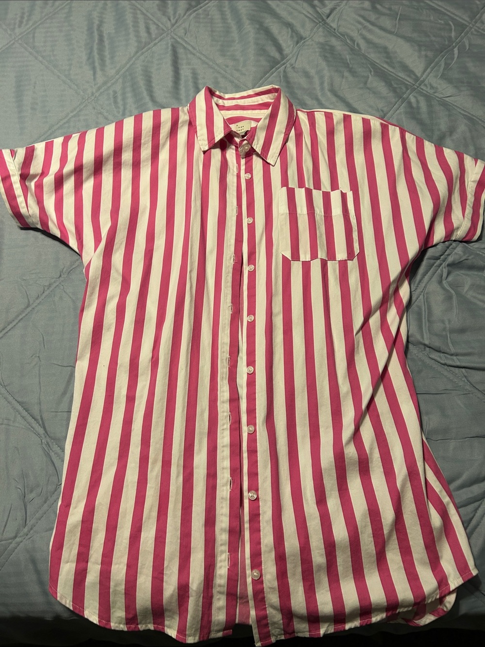 Women’s Striped Button-Up Tunic